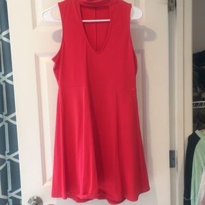 Express woman fit n flare dress